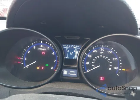 2013 Hyundai Veloster Turbo W/Black from USA, damaged, VIN KMHTC6AE0DU098815